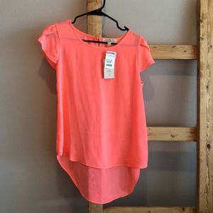 NWT coral blouse